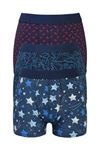 DESENLİ ERKEK BOXER 3'LÜ SET